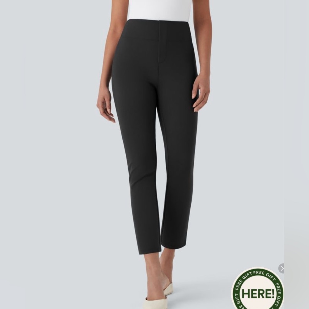 HALARA Black Ankle Pants
